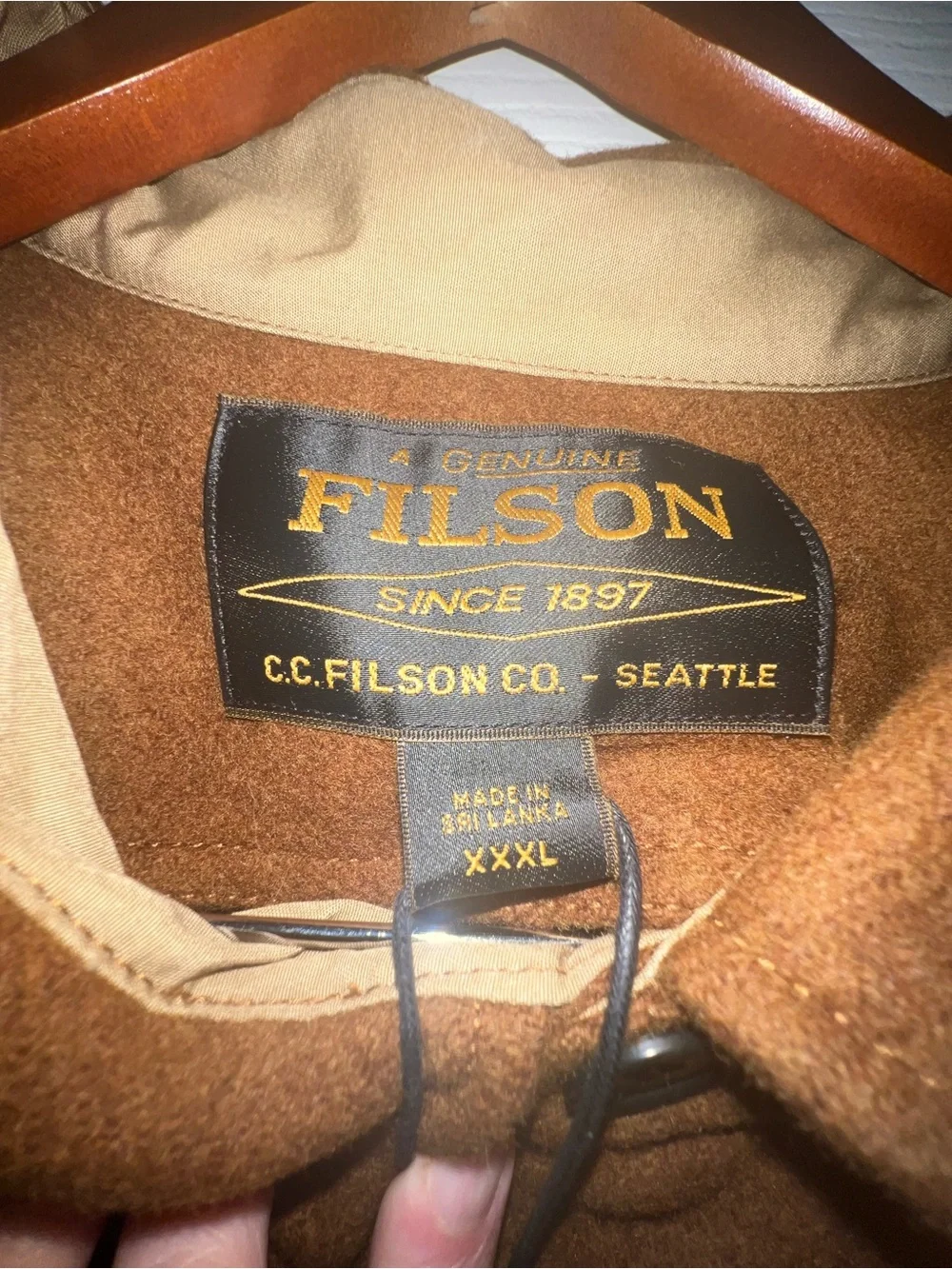 Filson Brown Men's Field Jacket